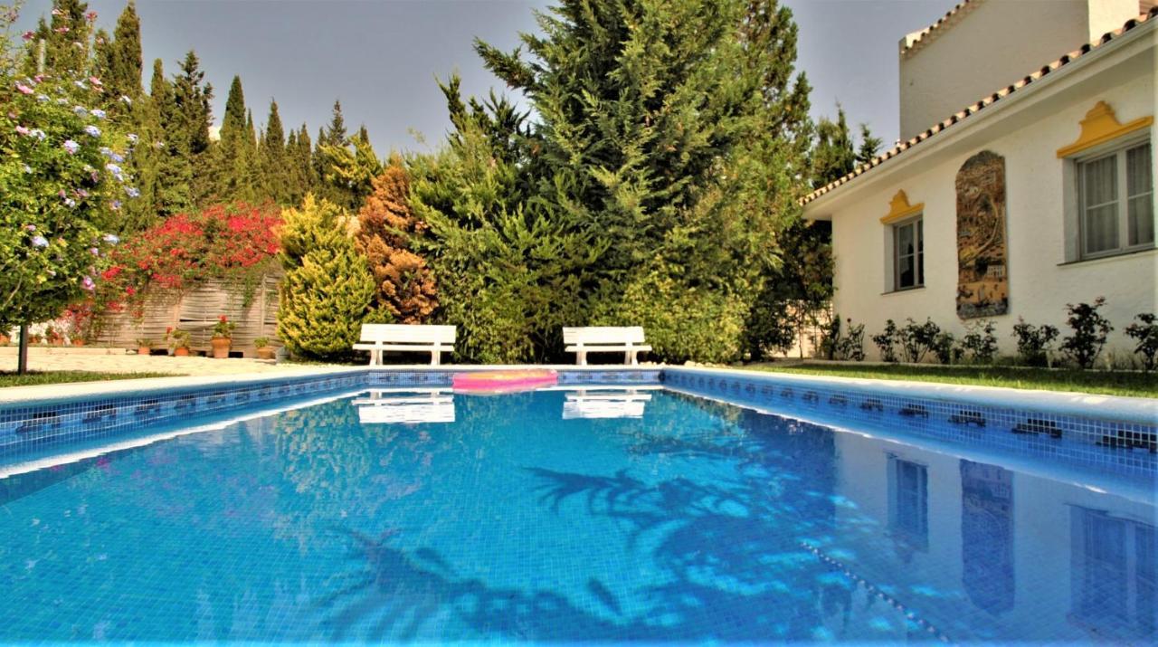 Holiday Villa In 10 Min From Fuengirola Beach With Sea Views Pool Bbq Parking Wifi Aircon Big Garden Mijas Exterior photo