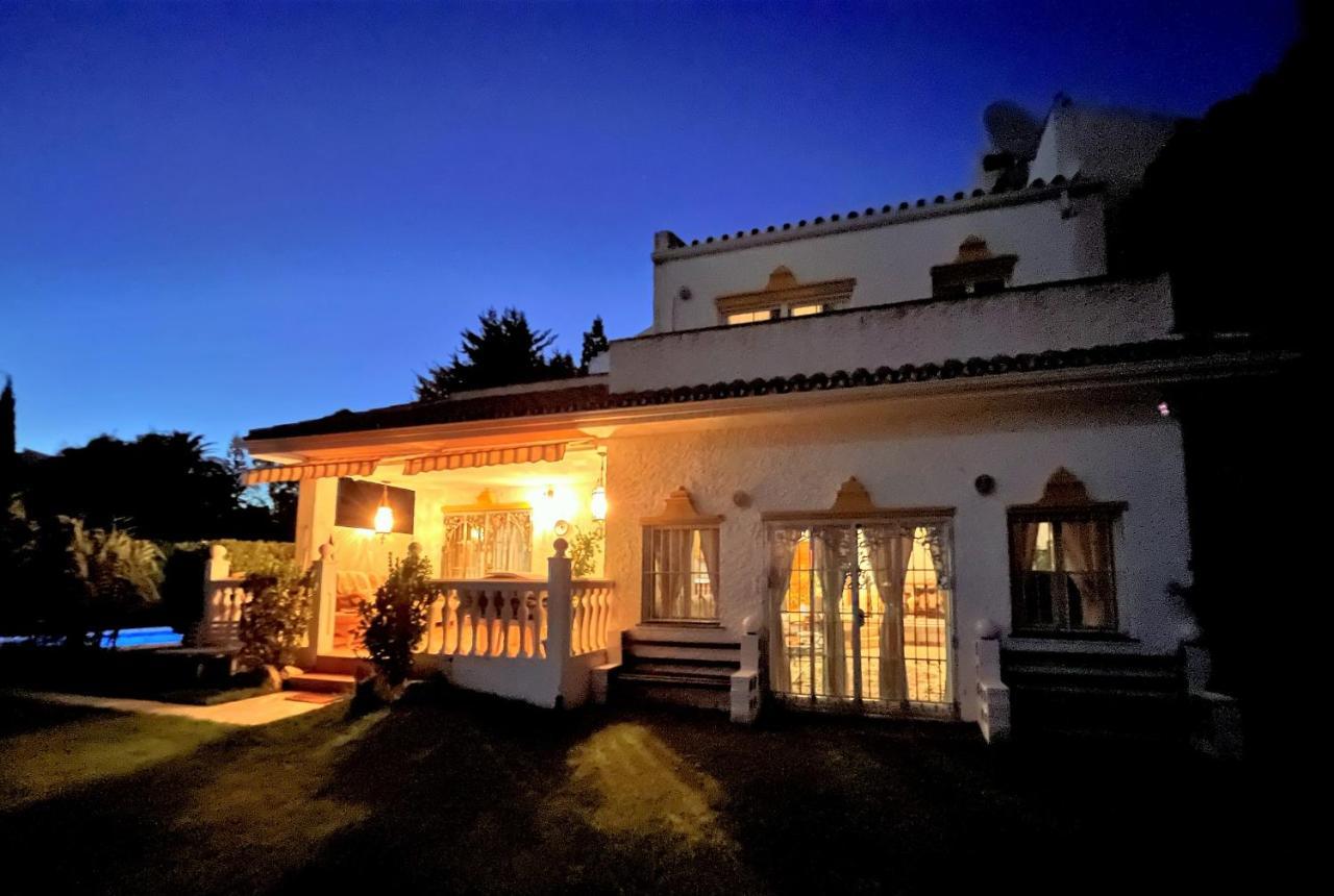 Holiday Villa In 10 Min From Fuengirola Beach With Sea Views Pool Bbq Parking Wifi Aircon Big Garden Mijas Exterior photo